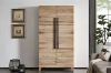 Picture of WALLACE Large Oak Wood Multifunctional Storage Bar Cabinet