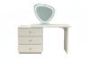 Picture of AURELIA 3-Drawer Extension Dressing Table with LED Mirror