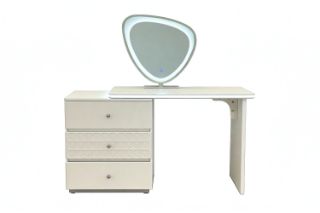 Picture of AURELIA 3-Drawer Extension Dressing Table with LED Mirror