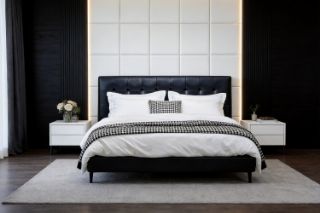Picture of VALENCIA Genuine Leather Bed Frame - King Size