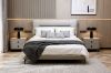 Picture of NORDICA Air Leather Bed Frame with Integrated Touch LED Light in Queen/King Size