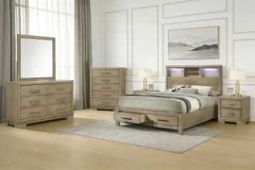 Picture of KENORA 4PC/5PC/6PC Bedroom Combo Set in Queen Size