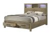 Picture of KENORA Bedroom Combo Set in Queen Size - 5PC