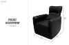 Picture of LAURA Power Recliner Lounge Chair with Massage & USB Type-c Ports (Dark)