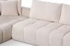Picture of FABIEN Fabric Sectional Compressed Sofa (Beige) - Chaise Facing Right