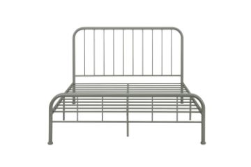 Picture of FEXON King Single/Queen Size Metal Bed Frame (Grey)