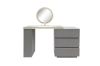 Picture of NOOK 3-Drawer Dressing Table with LED Mirror