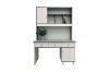 Picture of ZEAL 180×120 2-Door 3-Drawer Study Desk with shelf