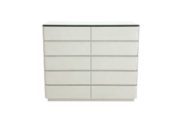 Picture of LINAS 8-Drawer Engineered Stone Top Tallboy