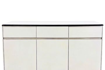 Picture of VALOR 120 3-Door 3-Drawer Engineered Stone Top Shoe Cabinet