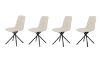 Picture of MARMURA 360° Swivel Dining Chair (Beige) - 4 Chairs in 1 Carton