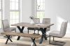 Picture of GALLOP Dining Set - 4 Dining Chairs (Without Arms) +1 Dining Bench + 1 Dining Table