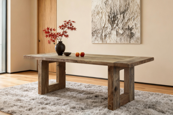 Picture of HECTOR 2.2M 100% Reclaimed Oak Wood Dining Table