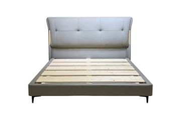 Picture of KIANA Air Leather Bed Frame with Integrated Touch LED Light in Queen/King Size