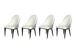 Picture of MILDA Dining Chair (Beige) - Set of 4 
