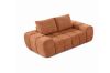 Picture of FABIEN 3/2 Seater Fabric Compressed Sofa Range (Brown) - 3 Seater