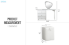 Picture of AURELIA 3-Drawer 110-160 Extension Dressing Table with LED Mirror and Makeup Stool Set