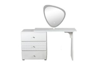 Picture of AURELIA 3-Drawer Extension Dressing Table with LED Mirror