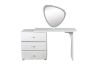 Picture of AURELIA 3-Drawer Extension Dressing Table with LED Mirror and Makeup Stool Set