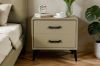 Picture of NORDICA 2-Drawer Bedside Table