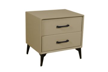 Picture of NORDICA 2-Drawer Bedside Table