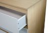 Picture of YORU 160 6-Drawer Dresser (Oak & White)