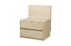 Picture of YUKI 2-Drawer Bedside Table with Headboard