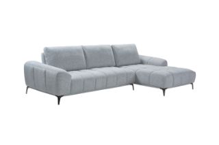 Picture of LENNOX Fabric Sectional Sofa with Adjustable Backrest - Chaise Facing Right
