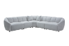 Picture of ELIO Sectional Modular Sofa Range - 5PC Big Combo Set (LAF Armchair + Armlessx2 + Corner + RAF Armchair)