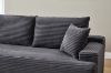 Picture of ASHFORD Fabric Sectional Compressed Sofa (Grey)