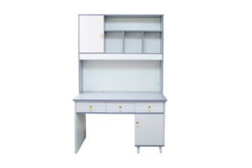Picture of ZEAL 120 2-Door 3-Drawer Study Desk with shelf