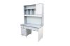 Picture of ZEAL 120 2-Door 3-Drawer Study Desk with shelf