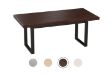 Picture of SYNERGYPLUS Dining Table with Square Metal Legs (Walnut) - 160x90