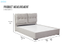 Picture of LORIEN Bed Frame in Queen/King Size