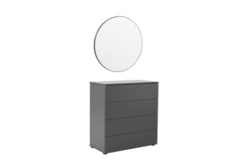 Picture of LORIEN 4-Drawer Chest with Mirror
