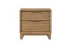 Picture of BRYDEN 2-Drawer Solid Wood Bedside Table