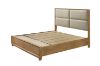 Picture of BRYDEN Solid Wood Bed Frame with Storage Drawers - Queen Size