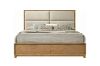Picture of BRYDEN Solid Wood Bed Frame with Storage Drawers - King Size