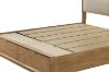 Picture of BRYDEN Solid Wood Bed Frame with Storage Drawers - King Size