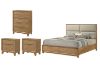 Picture of BRYDEN 4PC/5PC/6PC Solid Wood Bedroom Combo Set in Queen/King Size 