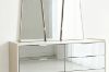 Picture of MIRORA 6-Drawer Mirrored Dresser with Mirror
