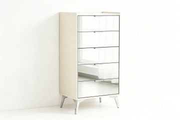Picture of MIRORA 5-Drawer Mirrored Tallboy