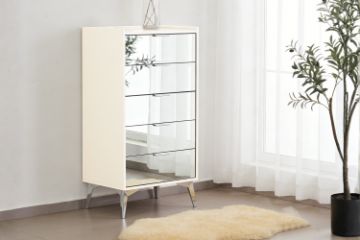 Picture of MIRORA 5-Drawer Mirrored Chest