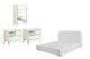 Picture of MIRORA 4PC/5PC/6PC Mirrored Bedroom Combo Set in Queen/King Size