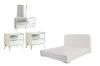 Picture of MIRORA 4PC/5PC/6PC Mirrored Bedroom Combo Set in Queen/King Size