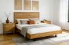 Picture of BRITTON Australian Marri Hardwood Floating Bed Frame - King Size