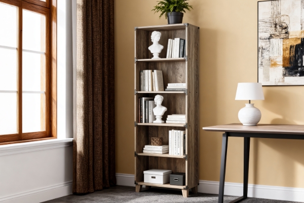 Picture of RIVERTON 5-Tier Bookcase/Display Shelves (60x180cm)