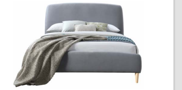 Picture of PRUE Queen Size Bed Frame (Grey)