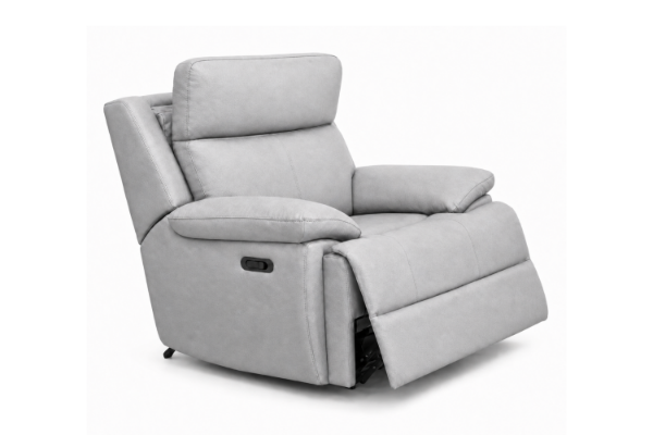 Picture of HAILEBURY V2 1 Seater Reclining Sofa (Light Grey)