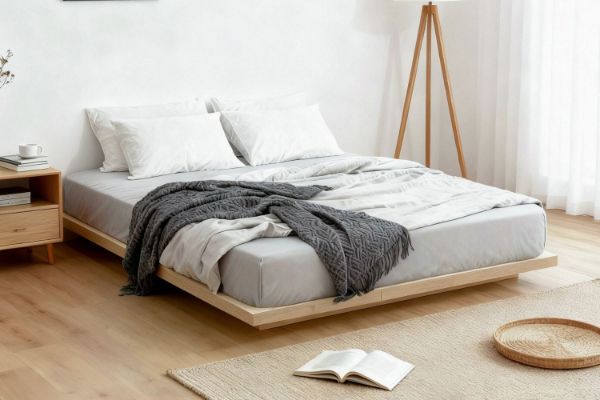 Picture of YUKI Japanese Low Height  Bed Base - Queen Size